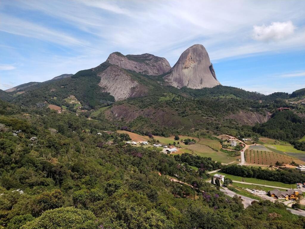 Apart Hotel Vista Azul - Hospedagem Nas Montanhas Domingos Martins Eksteriør billede